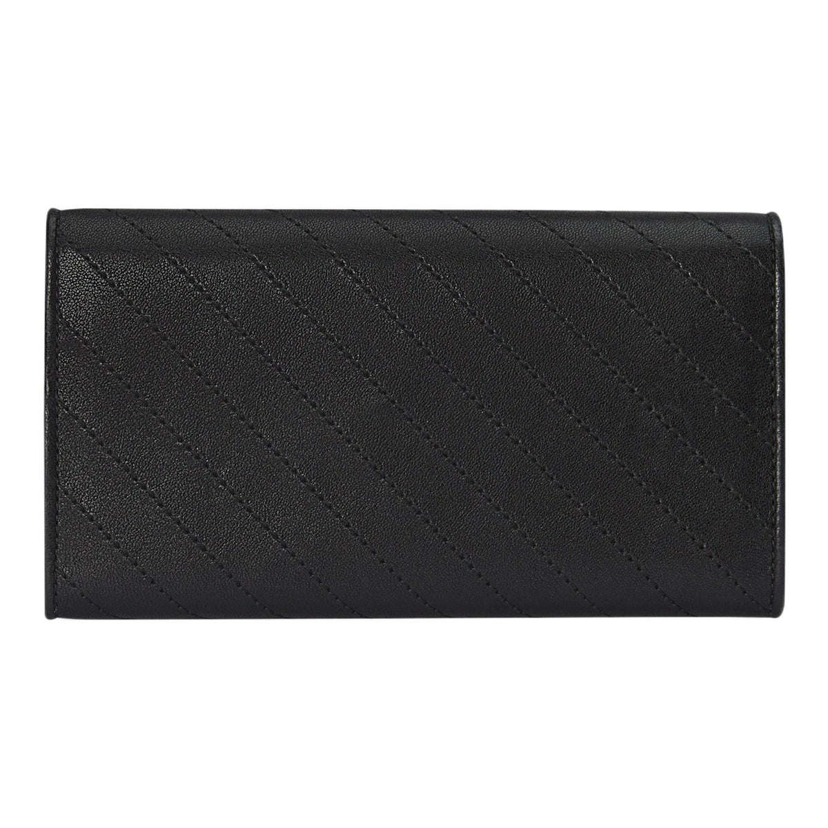 GUCCI Blondie Women's Black Leather Long Wallet | 760302