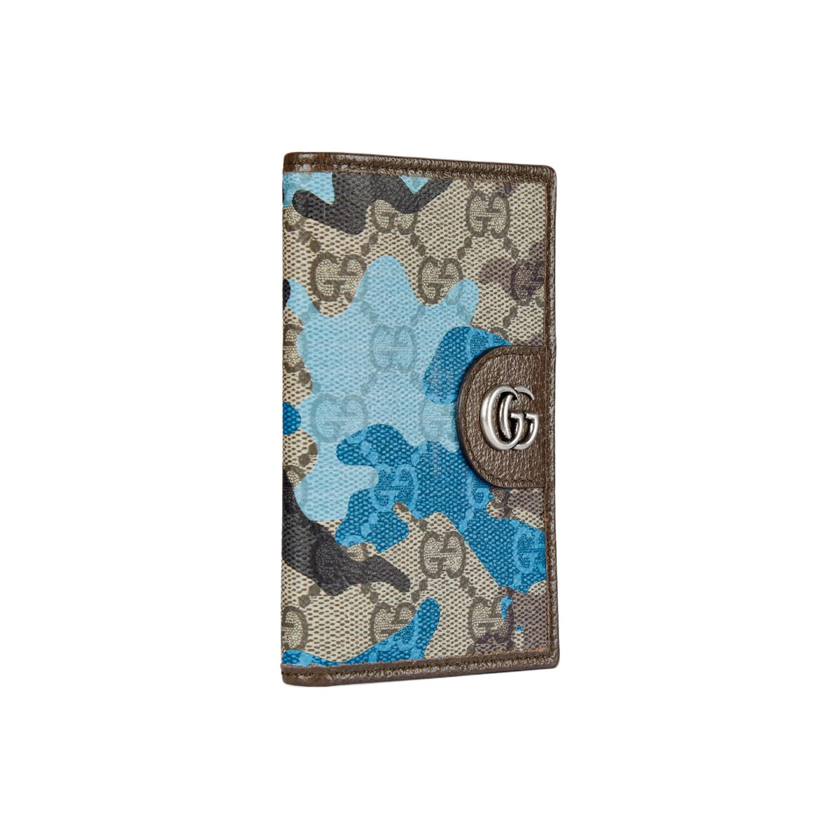 GUCCI Women's Brown Leather Bifold Card Holder | 834691