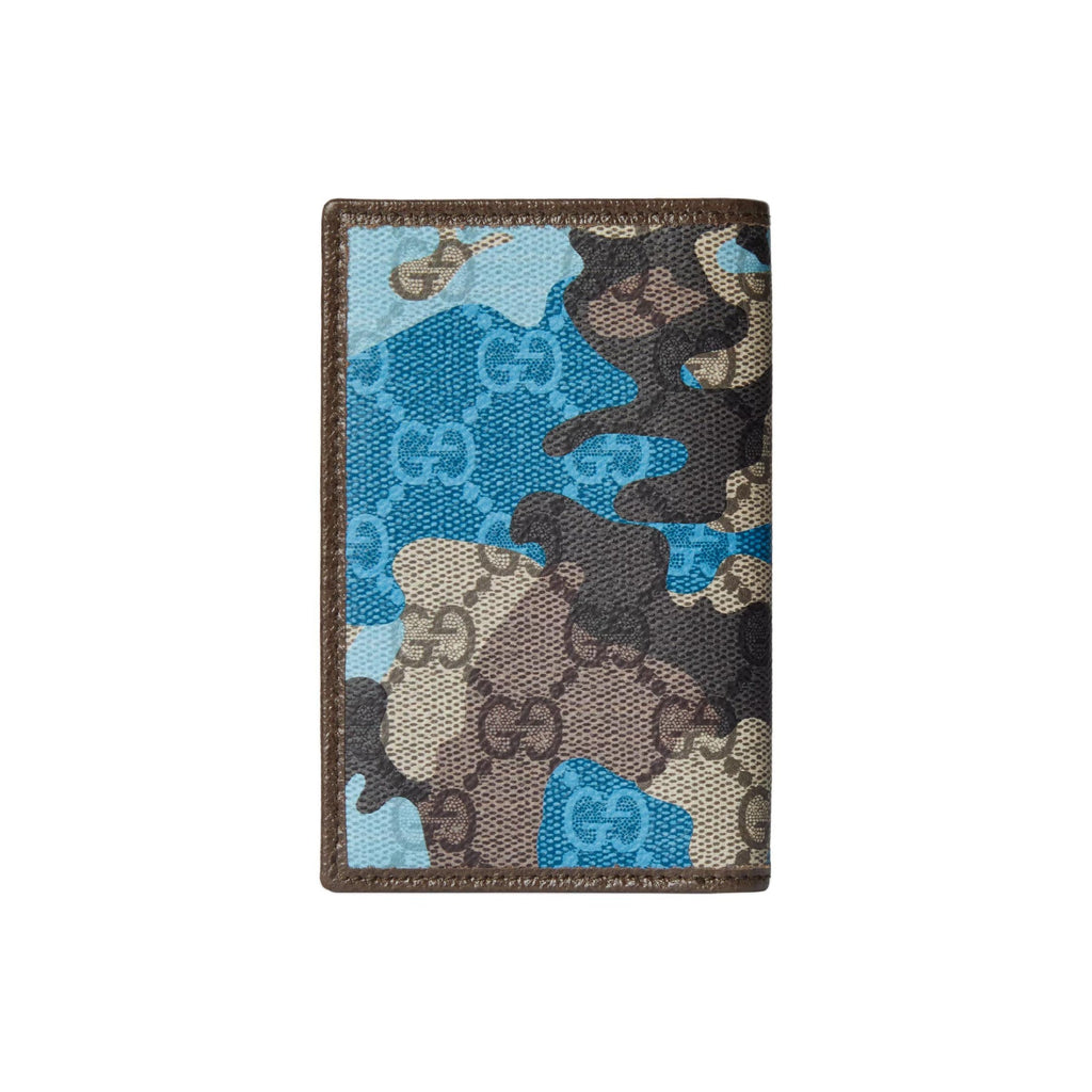 GUCCI Women's Brown Leather Bifold Card Holder | 834691