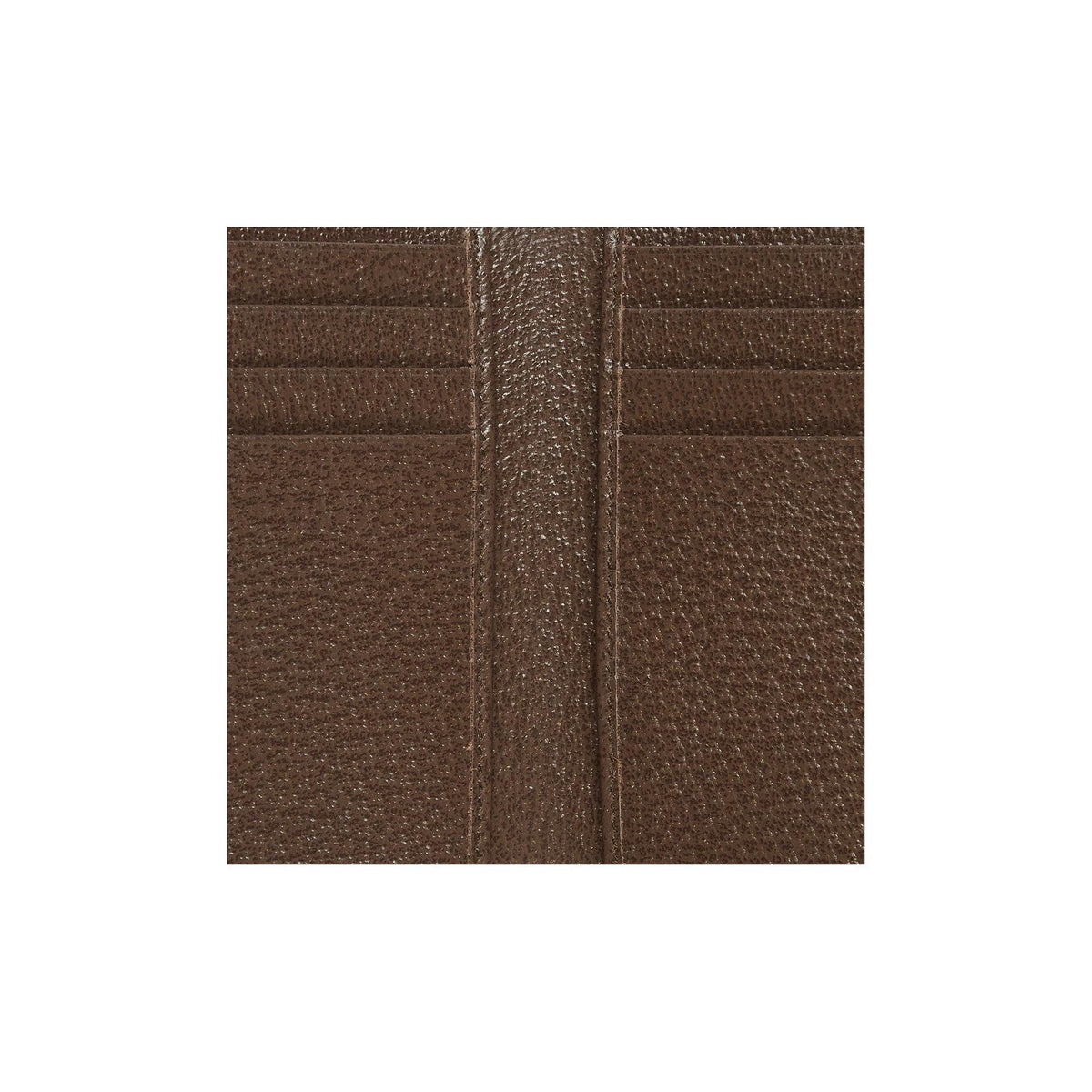 GUCCI Women's Brown Leather Bifold Card Holder | 834691