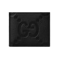 GUCCI Jumbo GG Men's Black Leather Flap Wallet | 739475