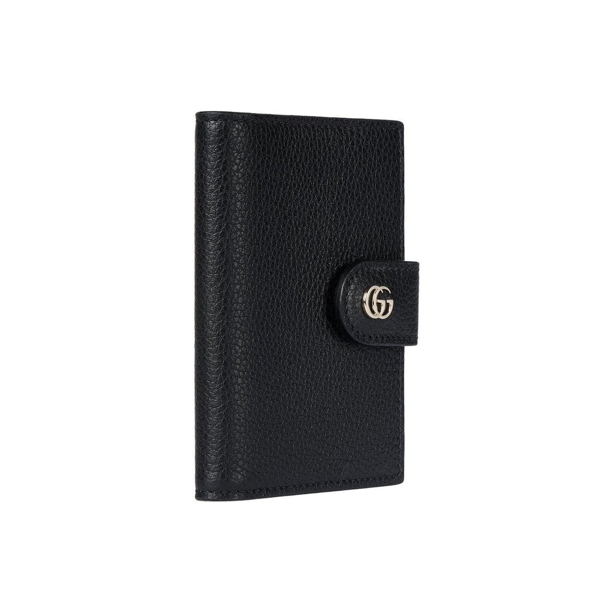 GUCCI GG Marmont Women's Black Cowhide Leather Card Holder | 855484