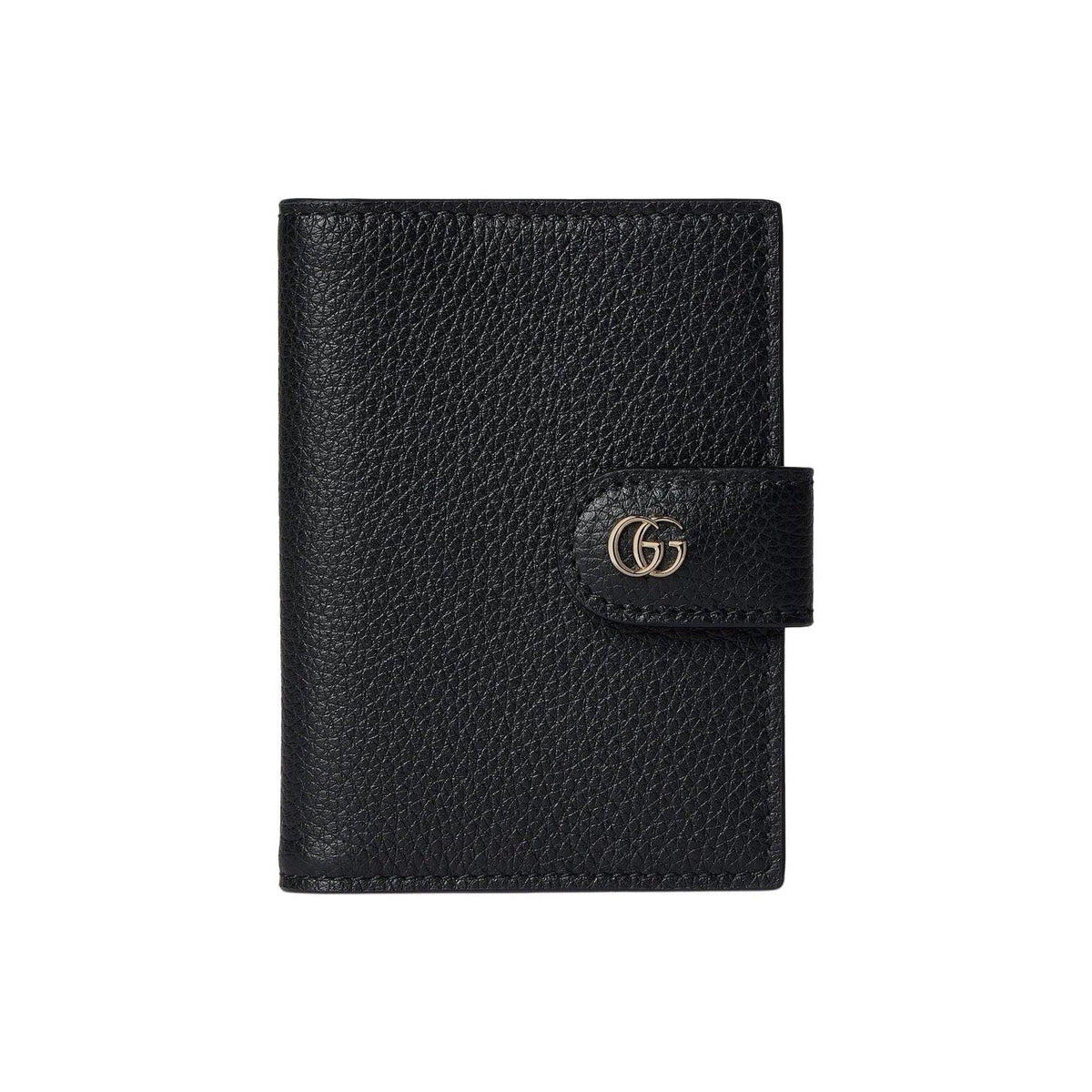 GUCCI GG Marmont Women's Black Cowhide Leather Card Holder | 855484