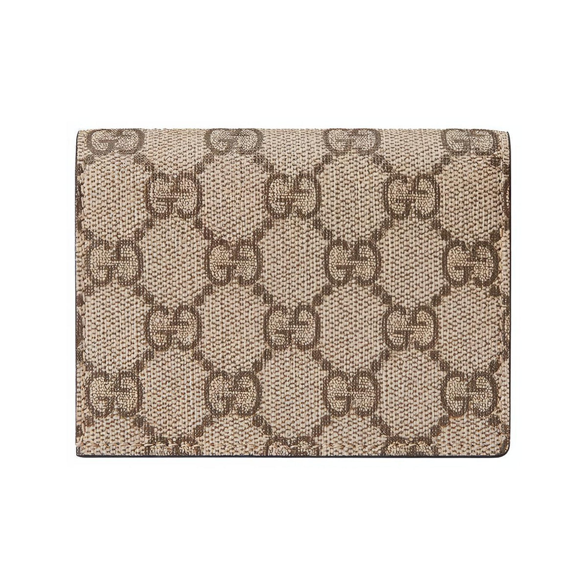 GUCCI GG Marmont Women's Ebony & Pink Canvas & Leather Bifold Wallet | 658610