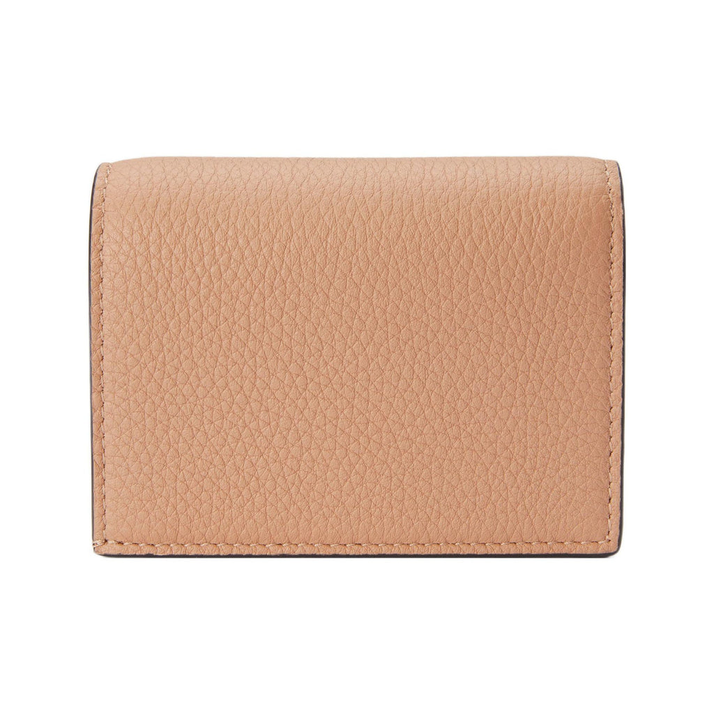 GUCCI Women's Rose Beige Python Skin Wallet with Antiqued Interlocking G | 746059