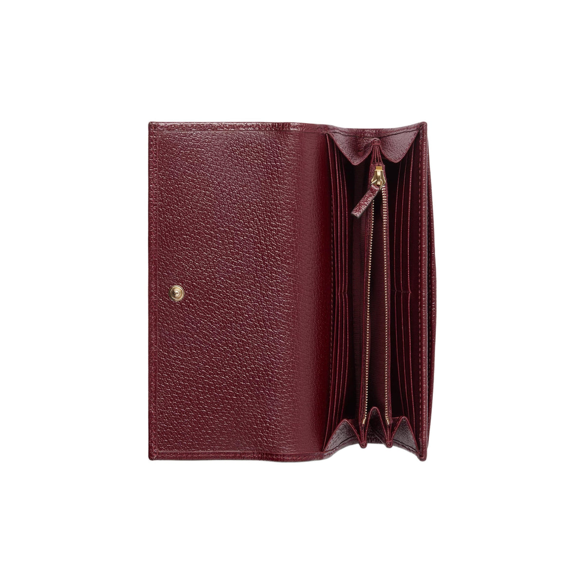 GUCCI Ophidia Women's Beige & Dark Brown Leather Wallet | 838485