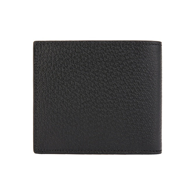 GUCCI Marmont Men's Black Leather Compact Bifold Wallet with Coin Pocket | 428725
