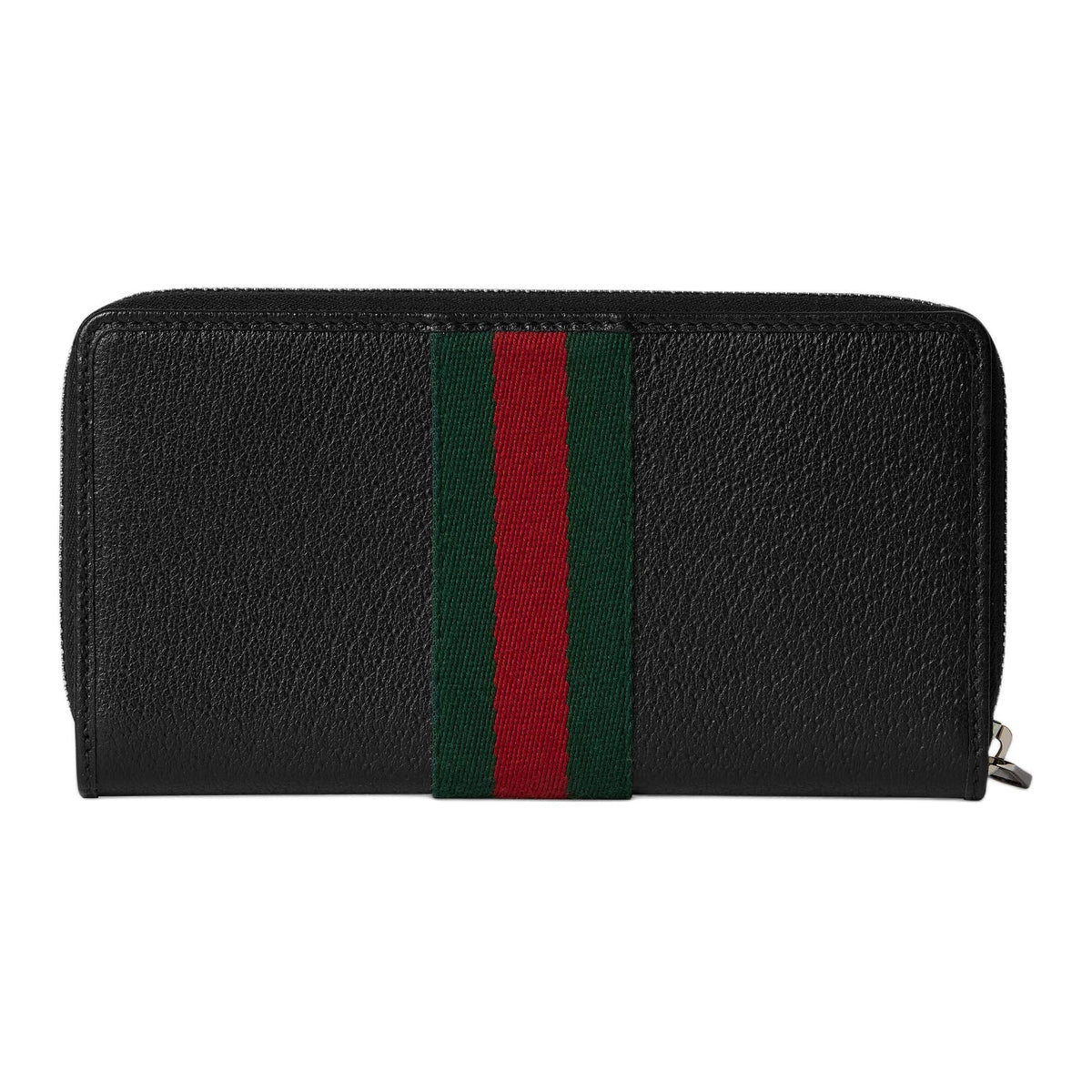 GUCCI Ophidia Men's Black Leather Zip Wallet | 834694
