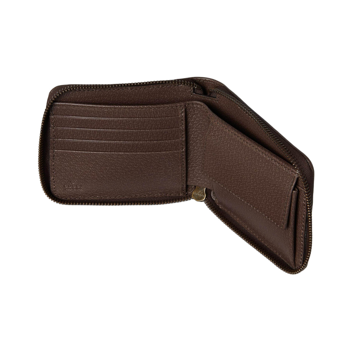 GUCCI Ophidia Men's Beige & Dark Brown Coated Canvas Wallet | 838653