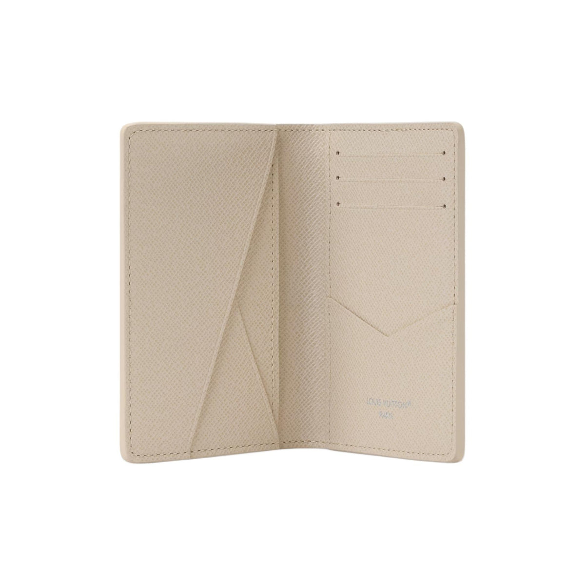 LOUIS VUITTON Pocket Organizer Beige Monogram Coated Canvas Card Holder with Equestrian Print M3A610
