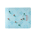 LOUIS VUITTON Multiple Sky Blue Coated Canvas Wallet with Ice Hockey Print M3A546