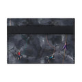 LOUIS VUITTON Double Black and Gray Monogram Coated Canvas Card Holder with Climbing Print M3A687