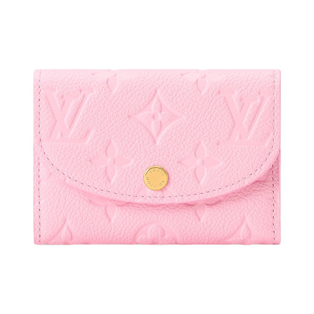 LOUIS VUITTON Rosalie Pink Monogram Cowhide Leather Coin Purse M29450