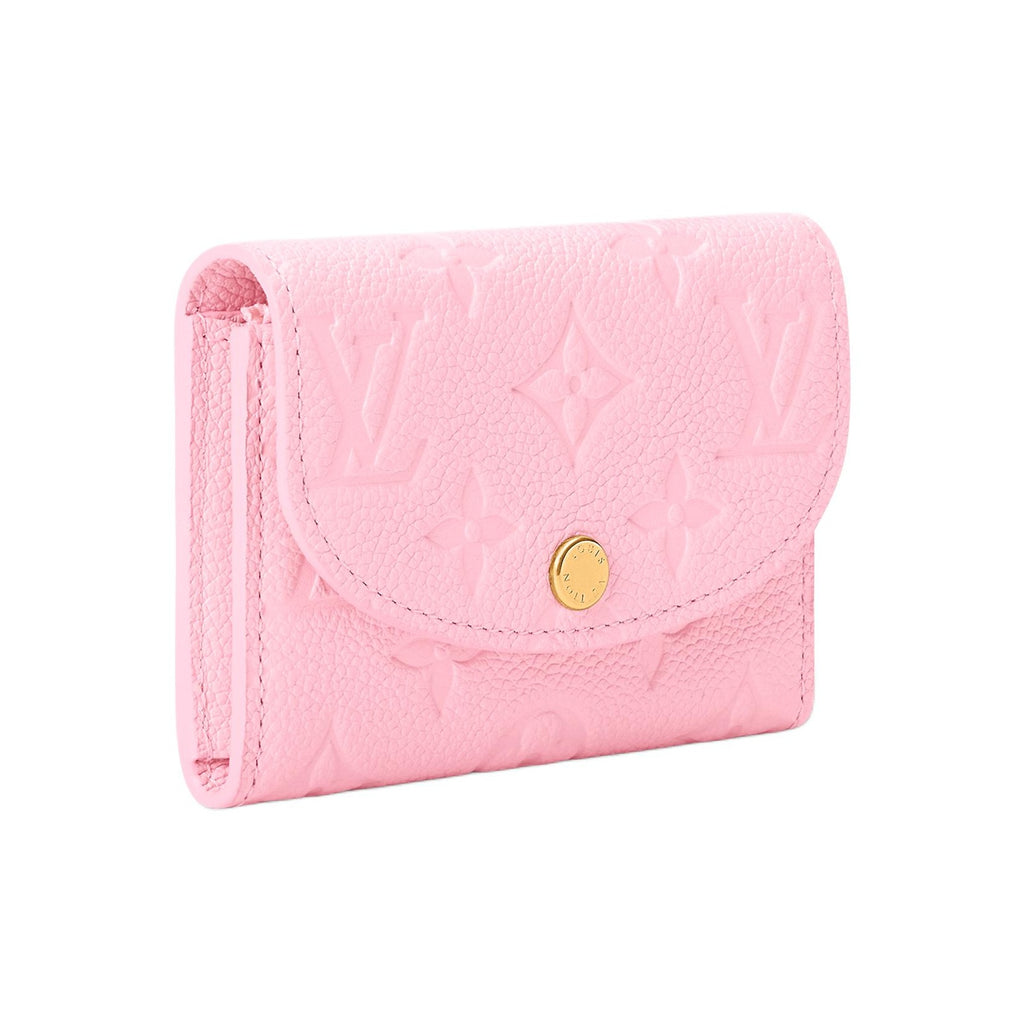 LOUIS VUITTON Rosalie Pink Monogram Cowhide Leather Coin Purse M29450