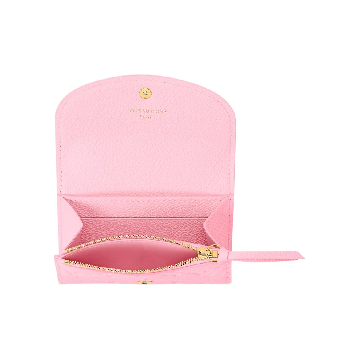 LOUIS VUITTON Rosalie Pink Monogram Cowhide Leather Coin Purse M29450