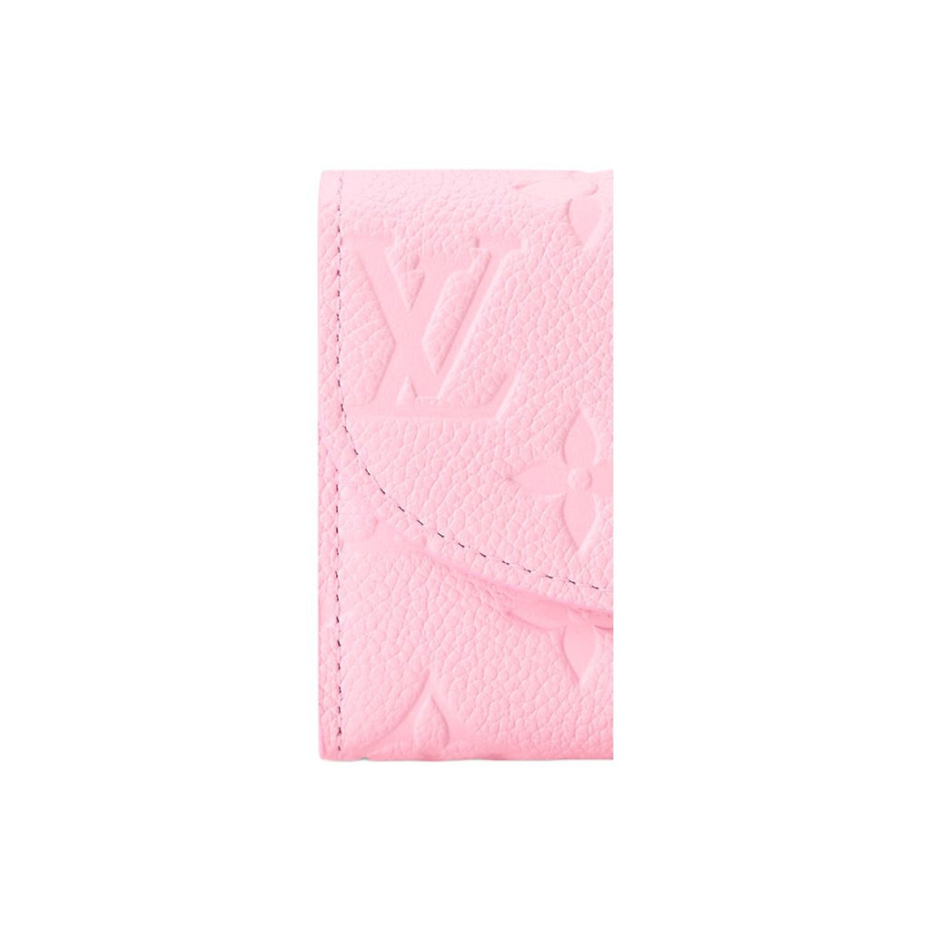 LOUIS VUITTON Rosalie Pink Monogram Cowhide Leather Coin Purse M29450