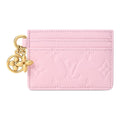LOUIS VUITTON Women's Confetti Pink Monogram Cowhide Leather Card Holder M27888
