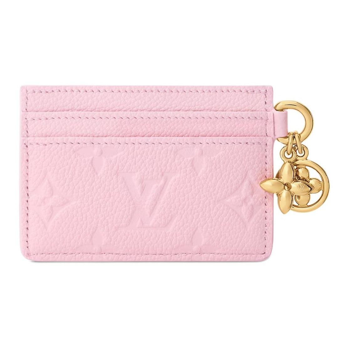 LOUIS VUITTON Women's Monogram Leather Card Holder - Confetti Pink - M27888