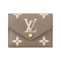 LOUIS VUITTON Victorine Women's Monogram Empreinte Leather Snap Wallet M81861