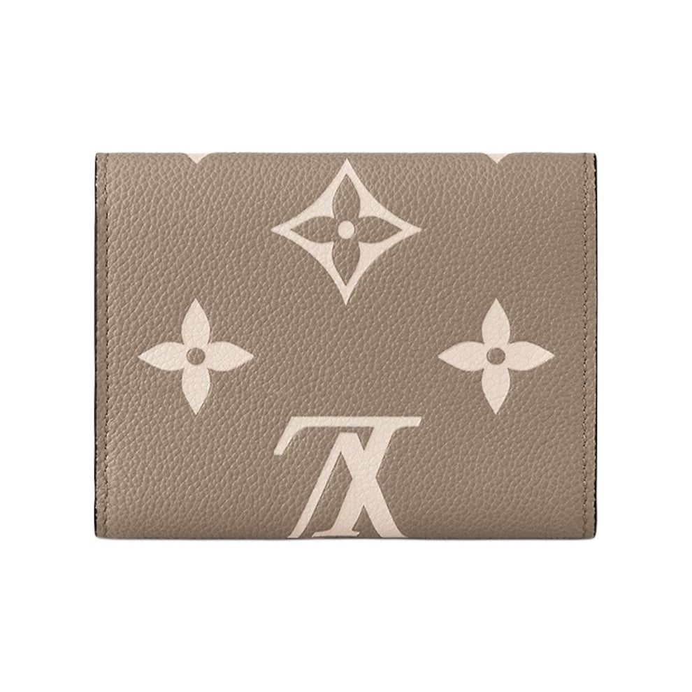 LOUIS VUITTON Victorine Women's Monogram Empreinte Leather Snap Wallet M81861