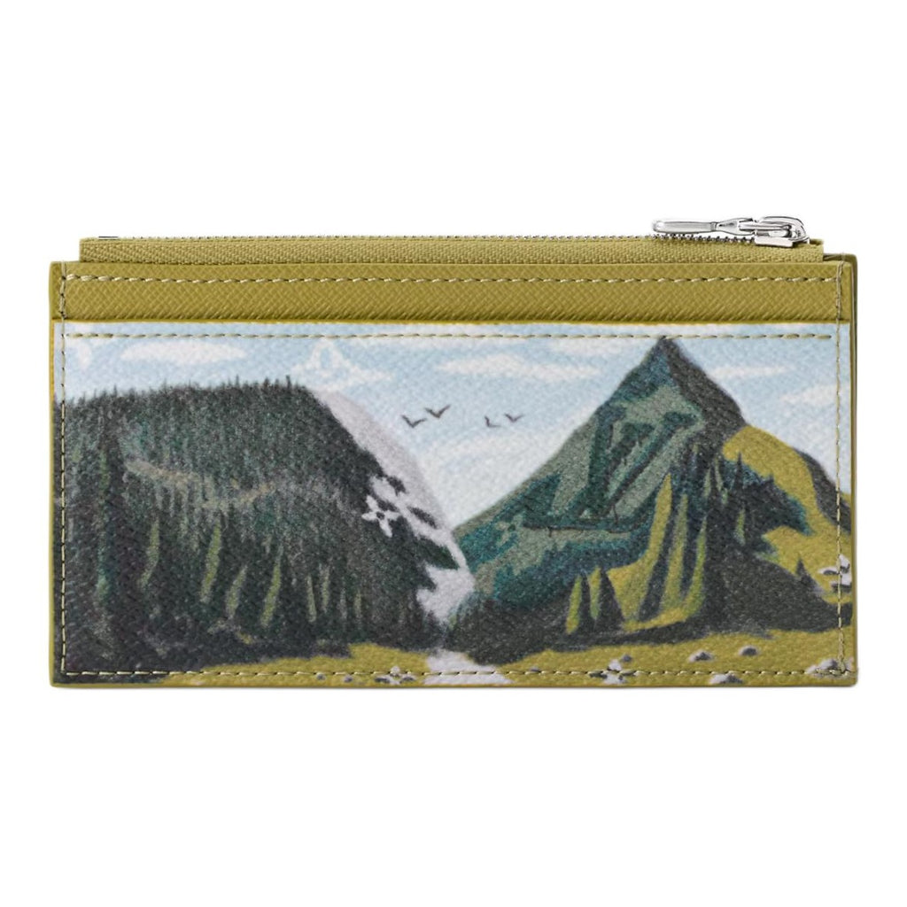 LOUIS VUITTON Men's Green Monogram Highland Canvas Card Holder M29708