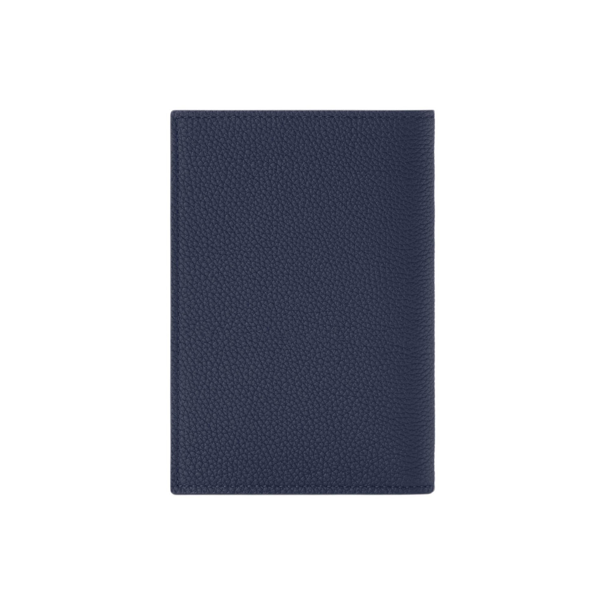 LOUIS VUITTON Men's Navy Blue Waxed Calfskin Passport Holder M2A178