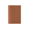 LOUIS VUITTON Men's Brown Waxed Calfskin Passport Holder M2A179