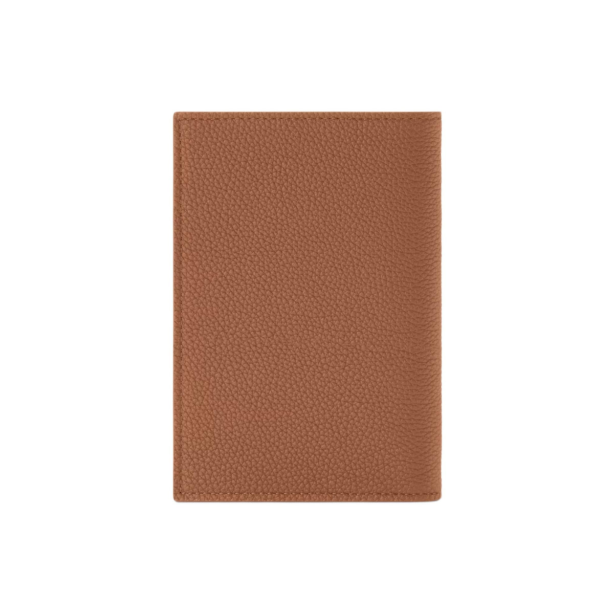 LOUIS VUITTON Men's Brown Waxed Calfskin Passport Holder M2A179