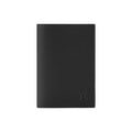 LOUIS VUITTON Men's Black Waxed Cowhide Leather Passport Holder M2A176