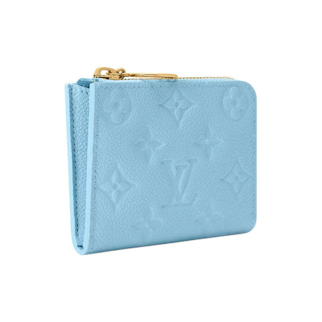 LOUIS VUITTON Noa Women's Grape Blue Cowhide Leather Wallet Japan Exclusive M27669