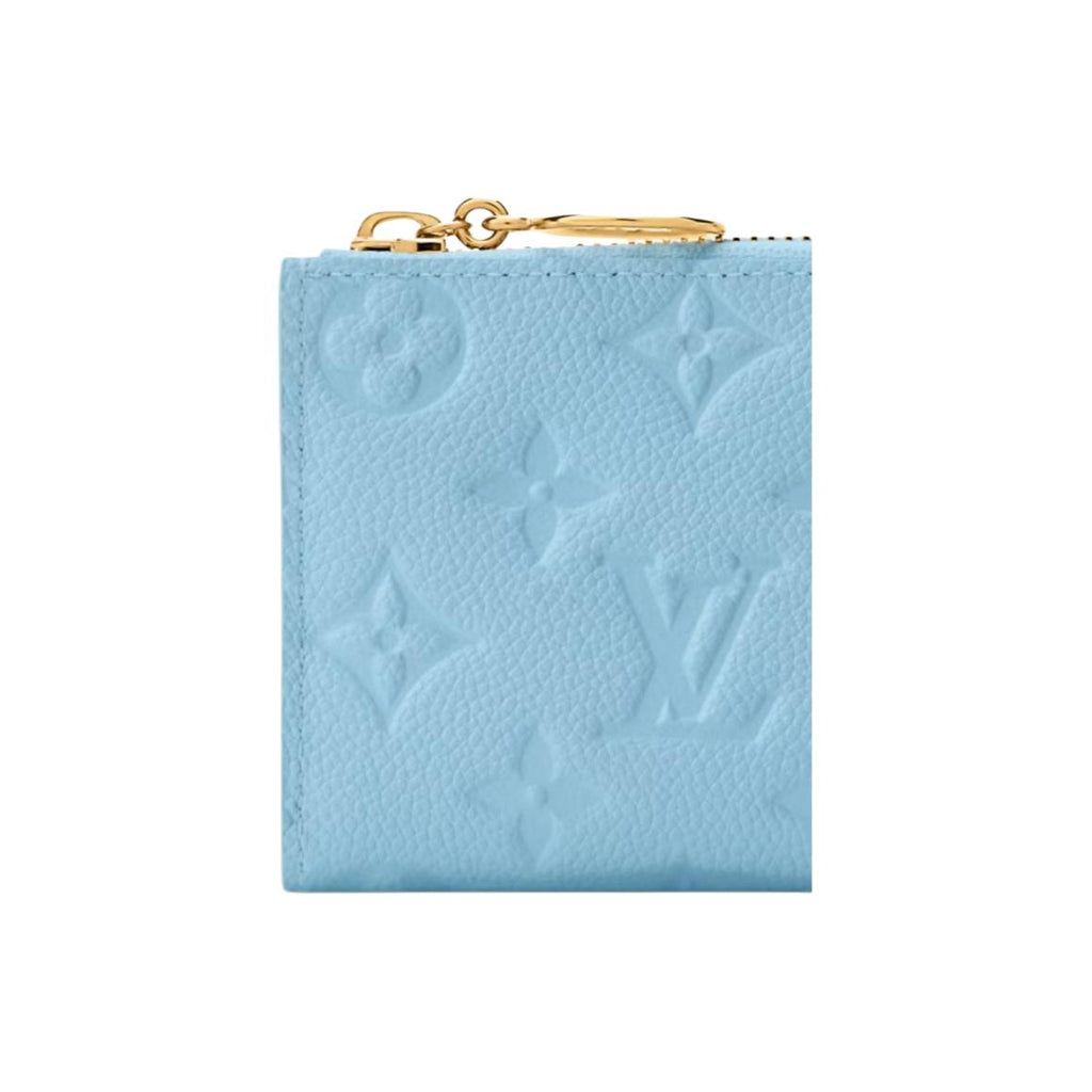 LOUIS VUITTON Noa Women's Grape Blue Cowhide Leather Wallet Japan Exclusive M27669