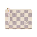 LOUIS VUITTON Lisa Checkerboard Coated Canvas Wallet - Beige and Light Purple - N40921