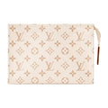 LOUIS VUITTON Poche Toilette Unisex Beige Monogram Coated Canvas Toiletry Bag M29699