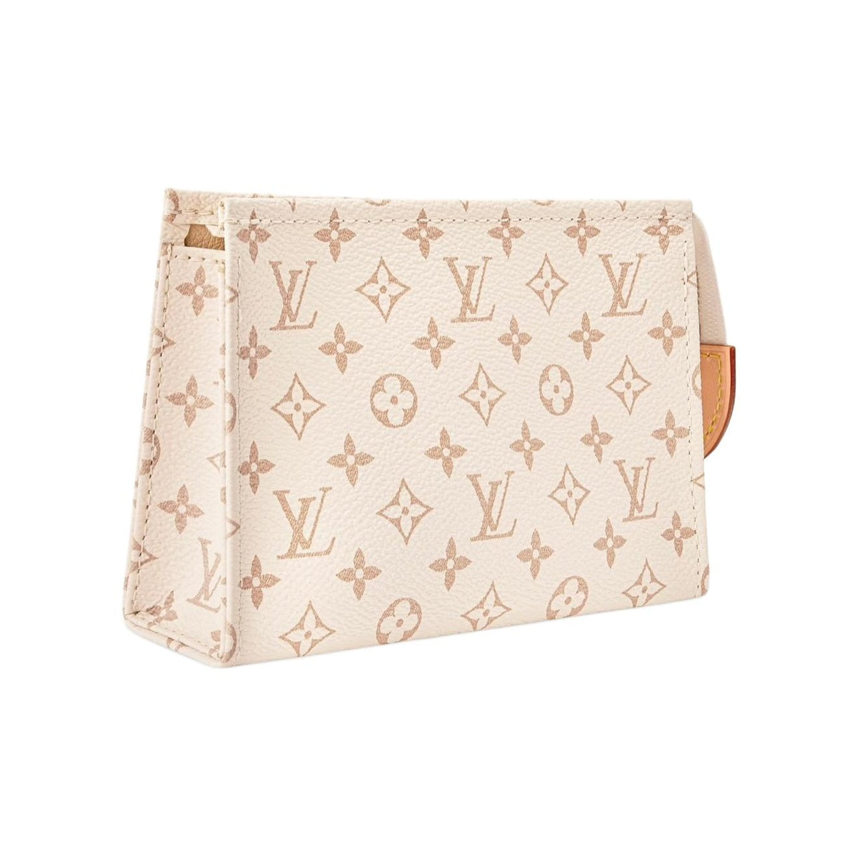 LOUIS VUITTON Poche Toilette Unisex Beige Monogram Coated Canvas Toiletry Bag M29699