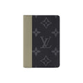 LOUIS VUITTON Monogram Eclipse Pocket Organizer - Khaki Green - M28642