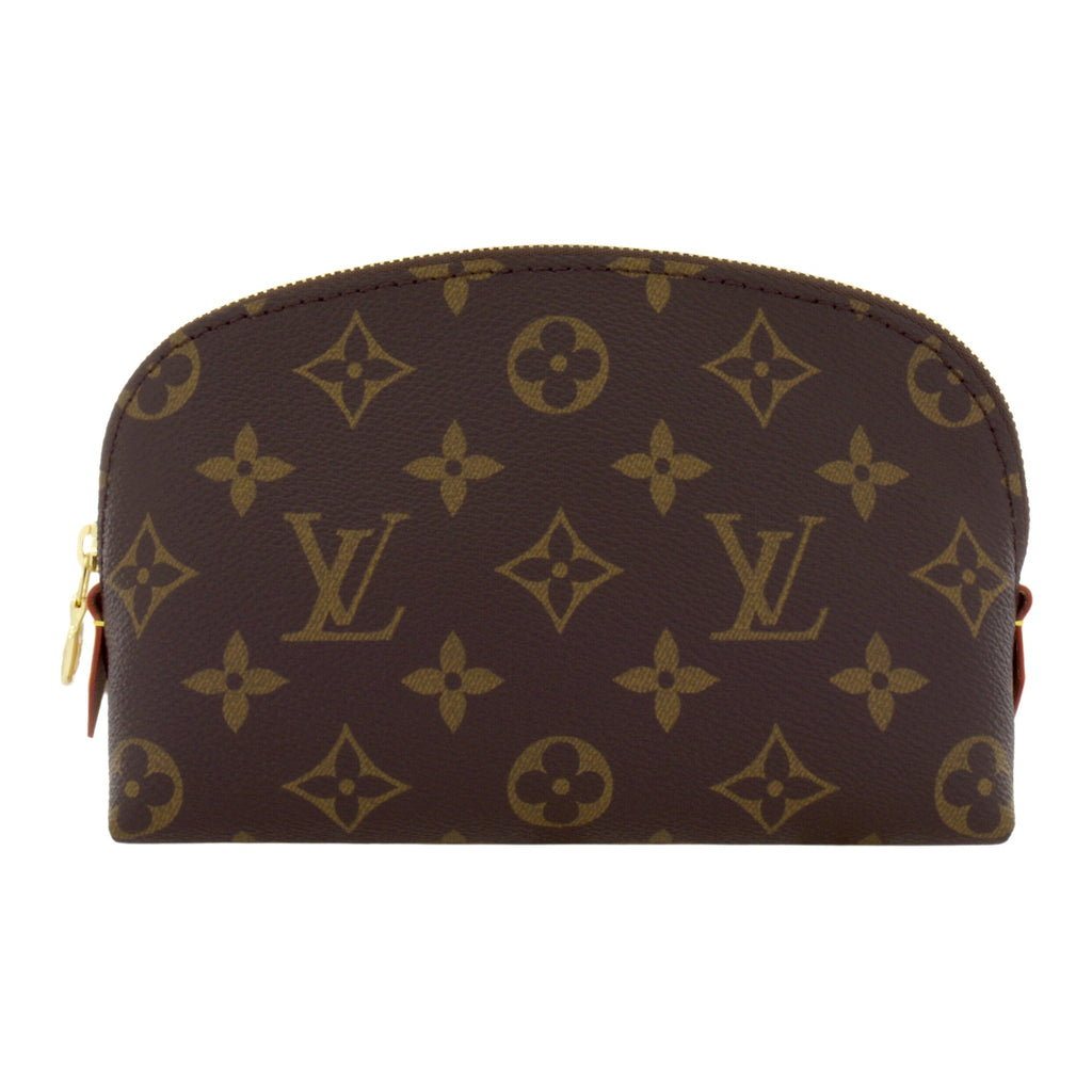 LOUIS VUITTON Women's Monogram Canvas Cosmetic Pouch - Brown - M47515