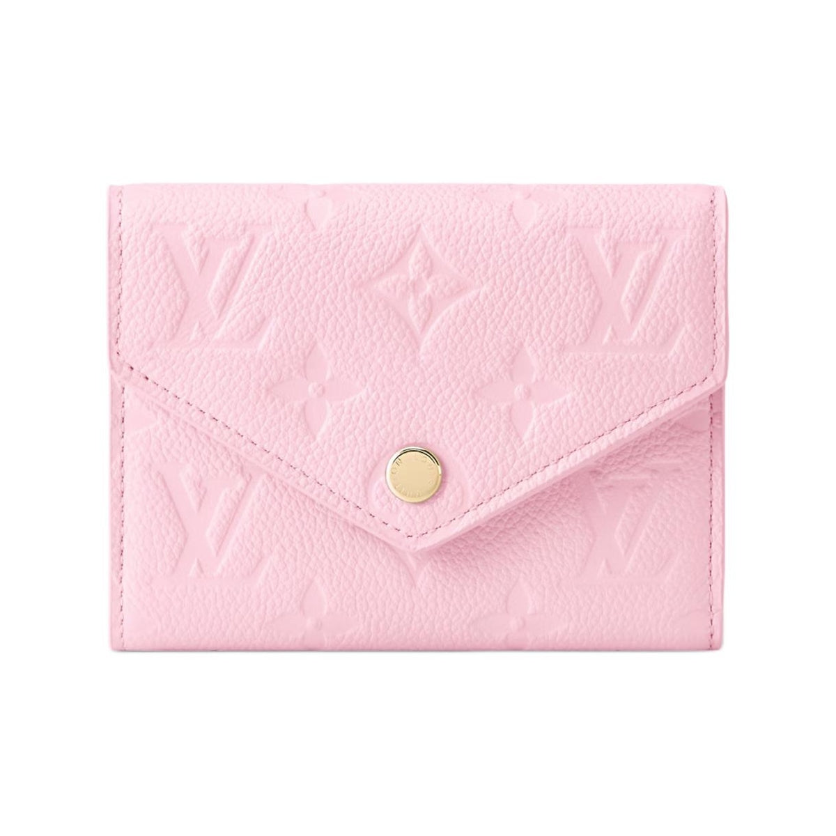 LOUIS VUITTON Victorine Monogram Embossed Leather Wallet - Confetti Pink - M28124
