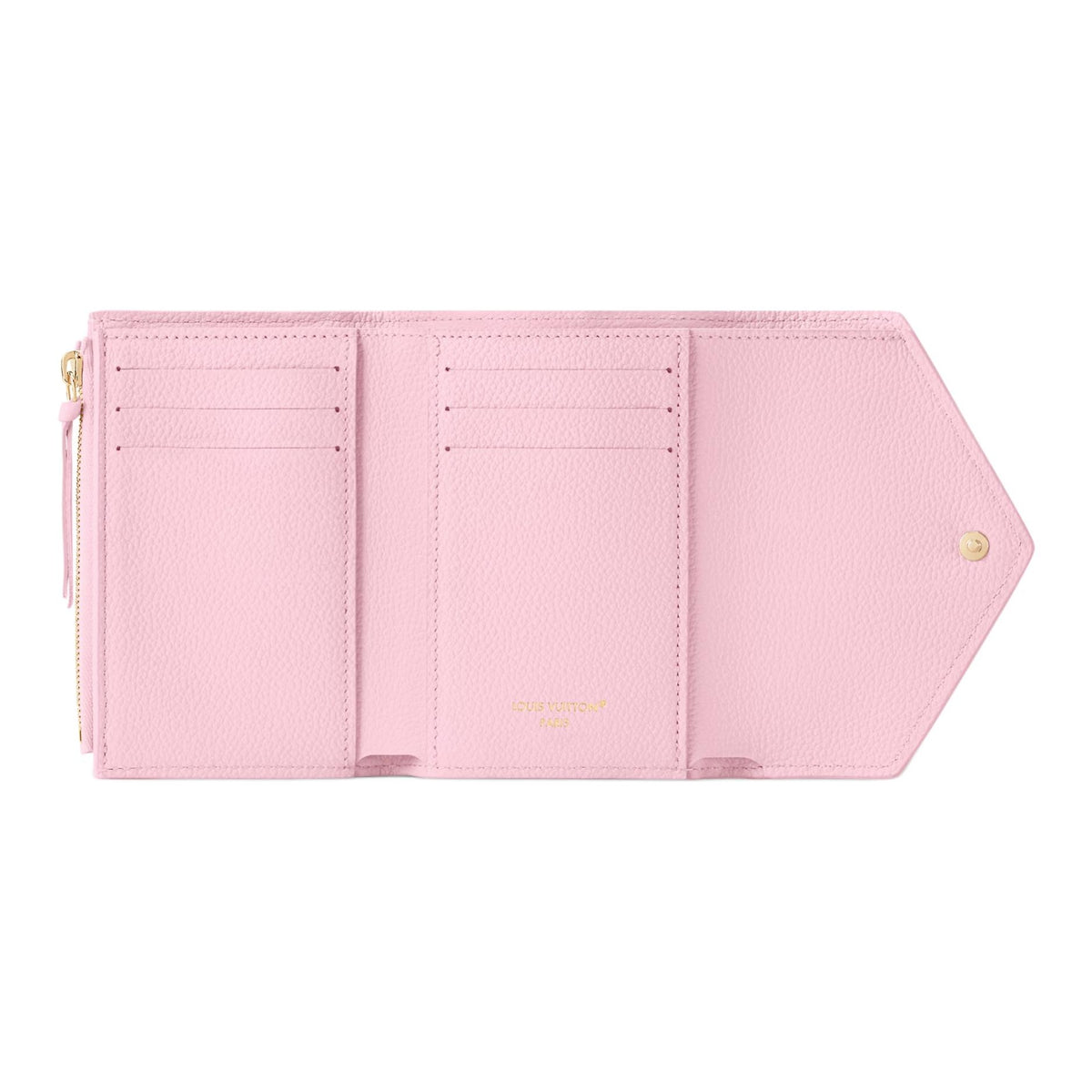 LOUIS VUITTON Victorine Monogram Embossed Leather Wallet - Confetti Pink - M28124