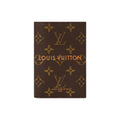 LOUIS VUITTON Men's Letter Logo Leather Card Holder - Brown - M2A491