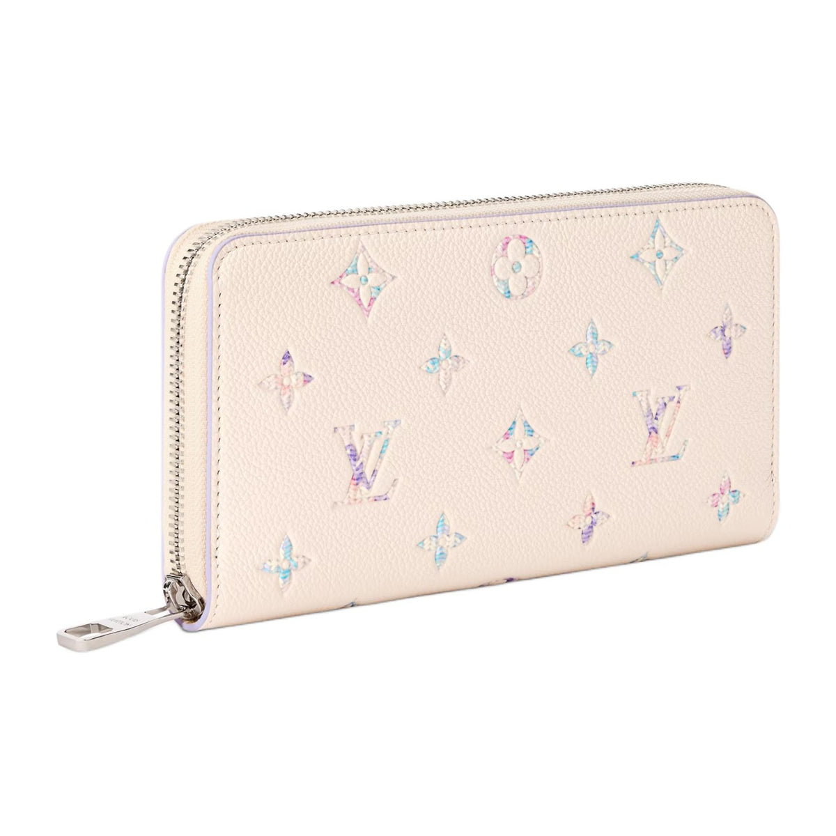 LOUIS VUITTON Zippy Gradient Print Leather Wallet - Quartz - M2A358