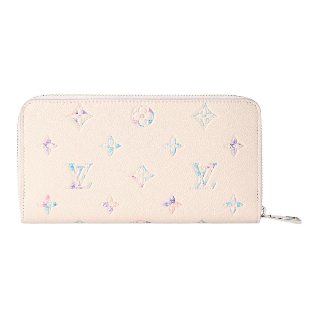 LOUIS VUITTON Zippy Gradient Print Cowhide Leather Wallet - Quartz - M2A358