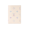LOUIS VUITTON Quartz Pastel Leather Passport Holder - Beige and Purple - M29811