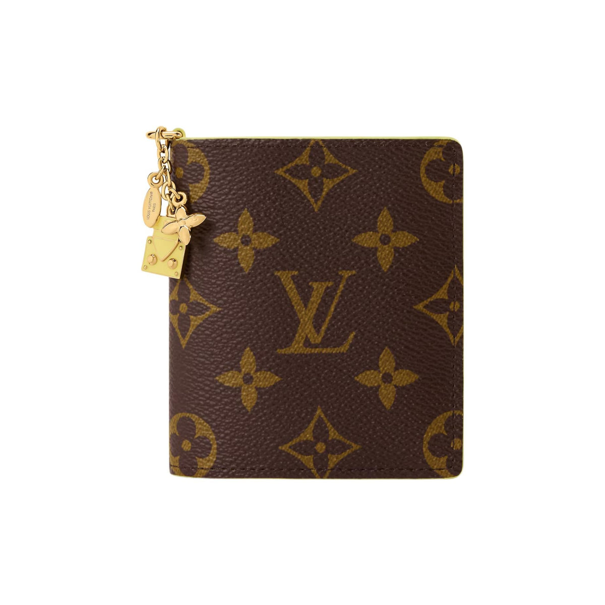 LOUIS VUITTON CHARMS Two-Tone Coated Canvas Wallet - Brown - M29791