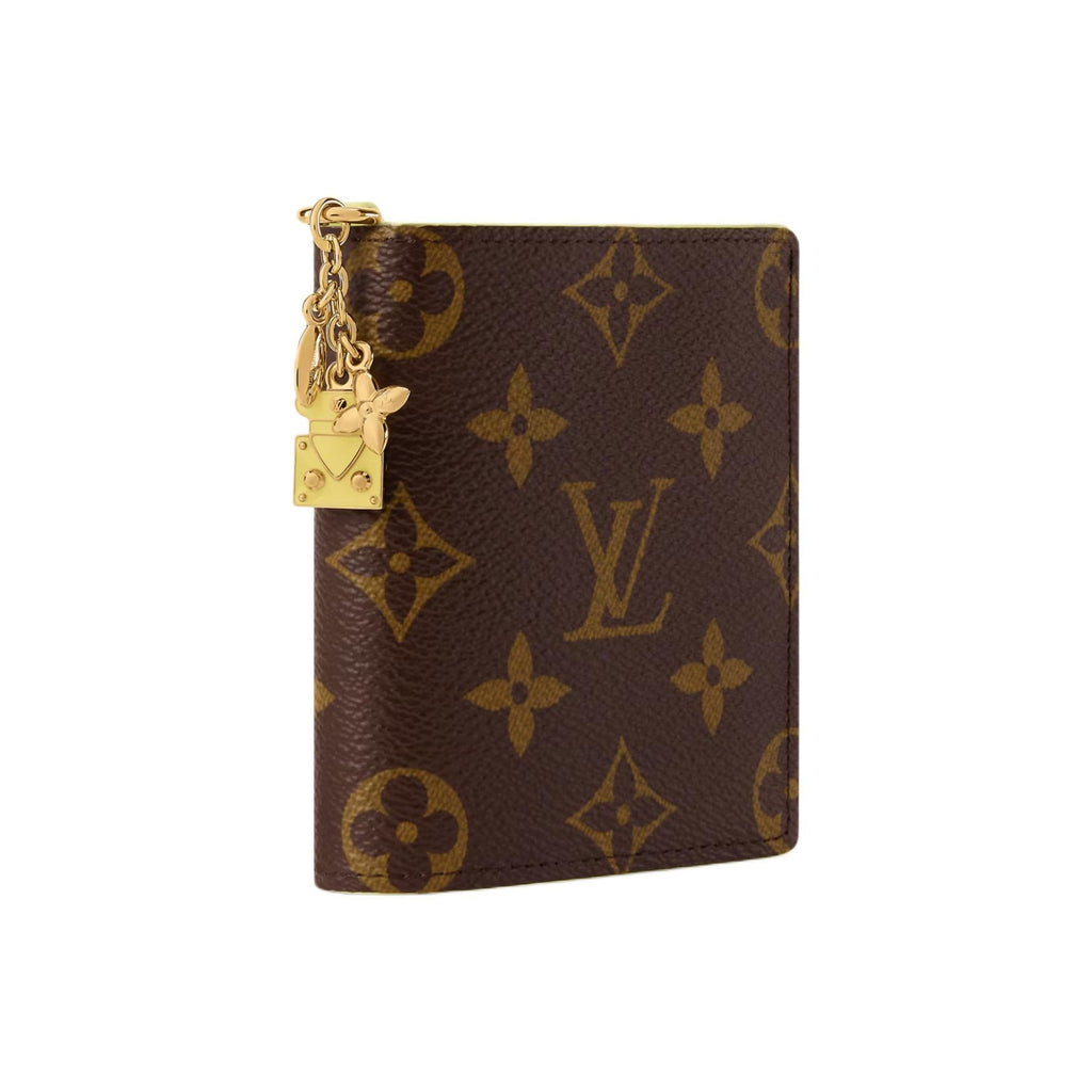LOUIS VUITTON CHARMS Two-Tone Coated Canvas Wallet - Brown - M29791