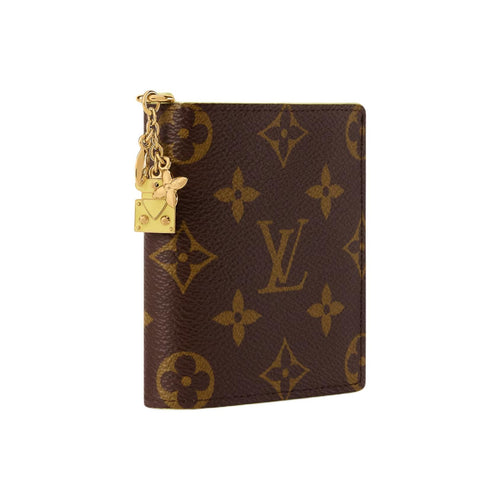 LOUIS VUITTON CHARMS Two-Tone Coated Canvas Wallet - Brown - M29791