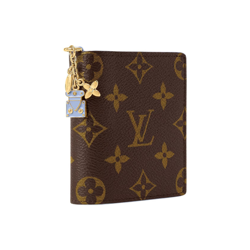 LOUIS VUITTON CHARMS Two-Tone Coated Canvas Wallet - Brown - M29790