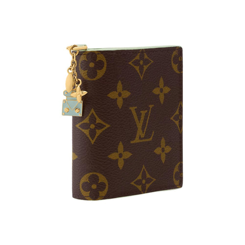 LOUIS VUITTON CHARMS Two-Tone Coated Canvas Wallet - Brown - M29792