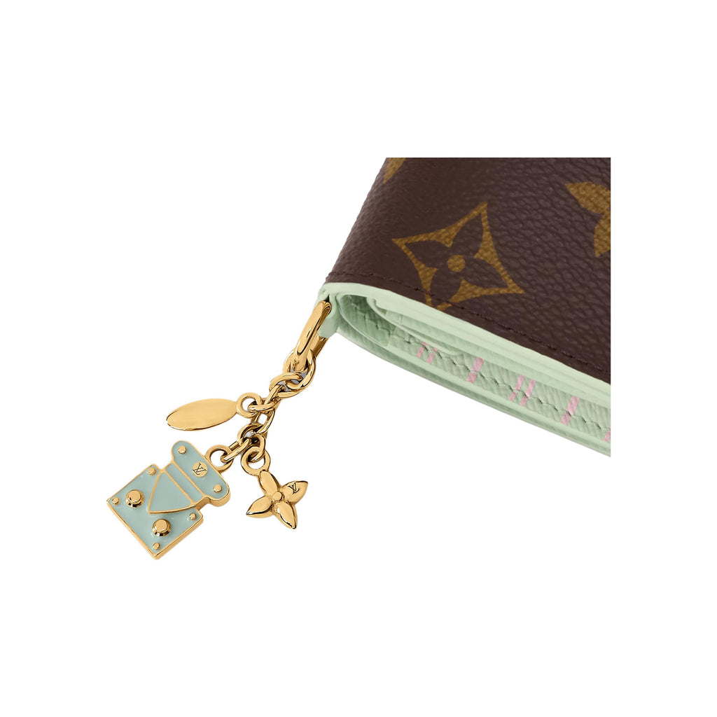 LOUIS VUITTON CHARMS Two-Tone Coated Canvas Wallet - Brown - M29792