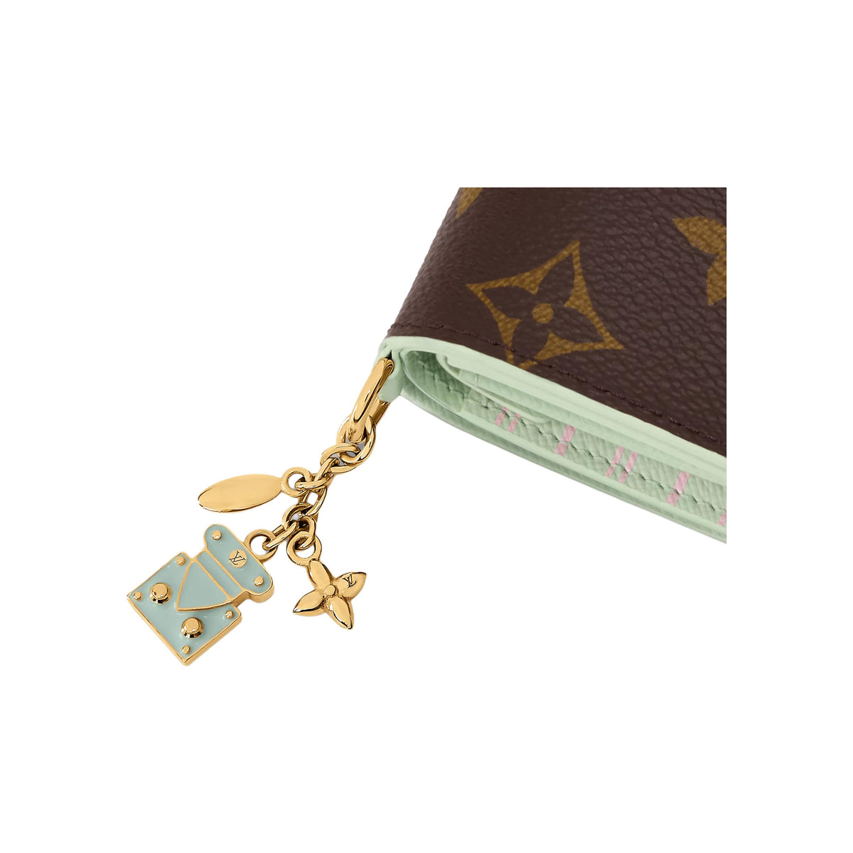 LOUIS VUITTON CHARMS Two-Tone Coated Canvas Wallet - Brown - M29792