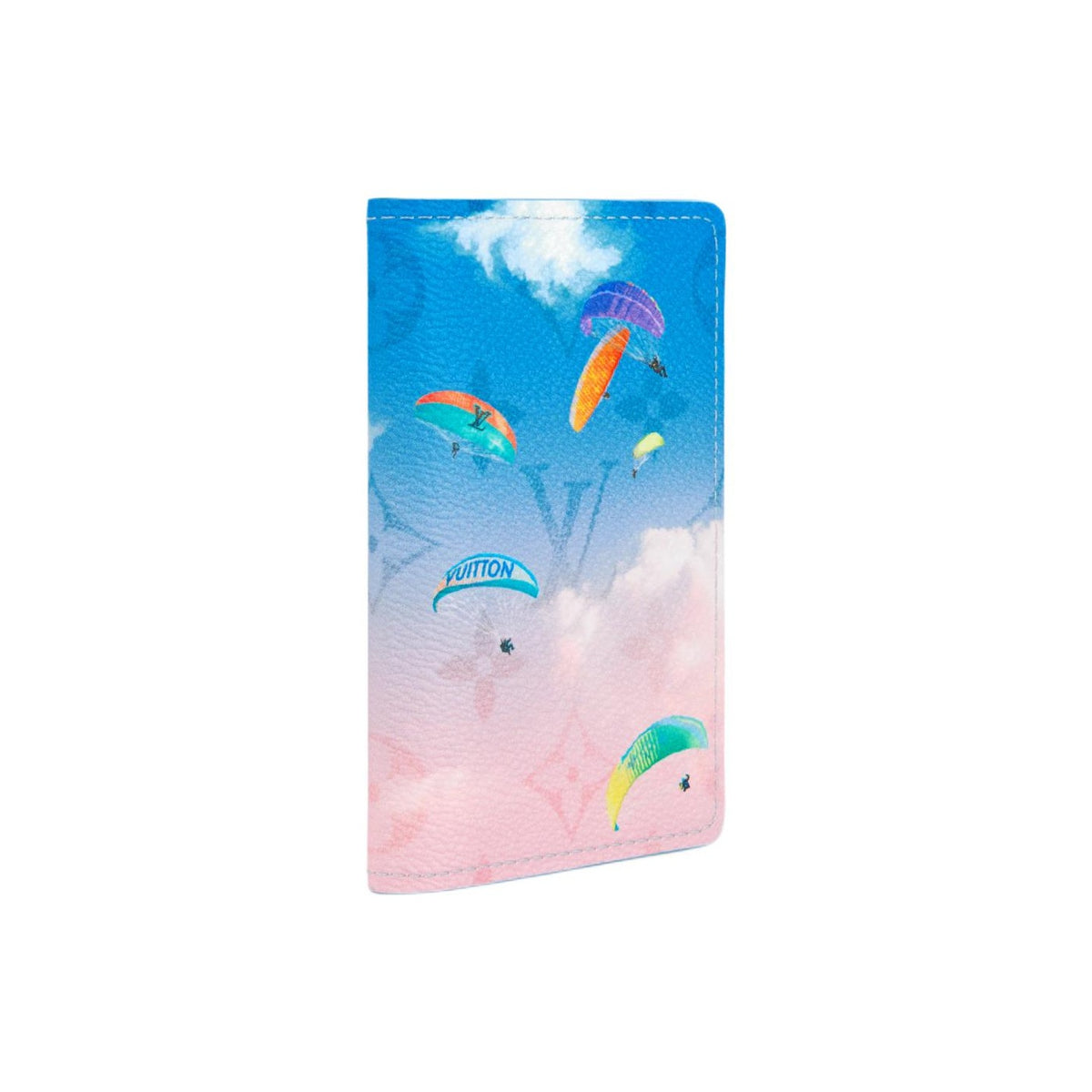 LOUIS VUITTON Pocket Organizer Paragliding Monogram Card Holder - Blue and Pink - M28811